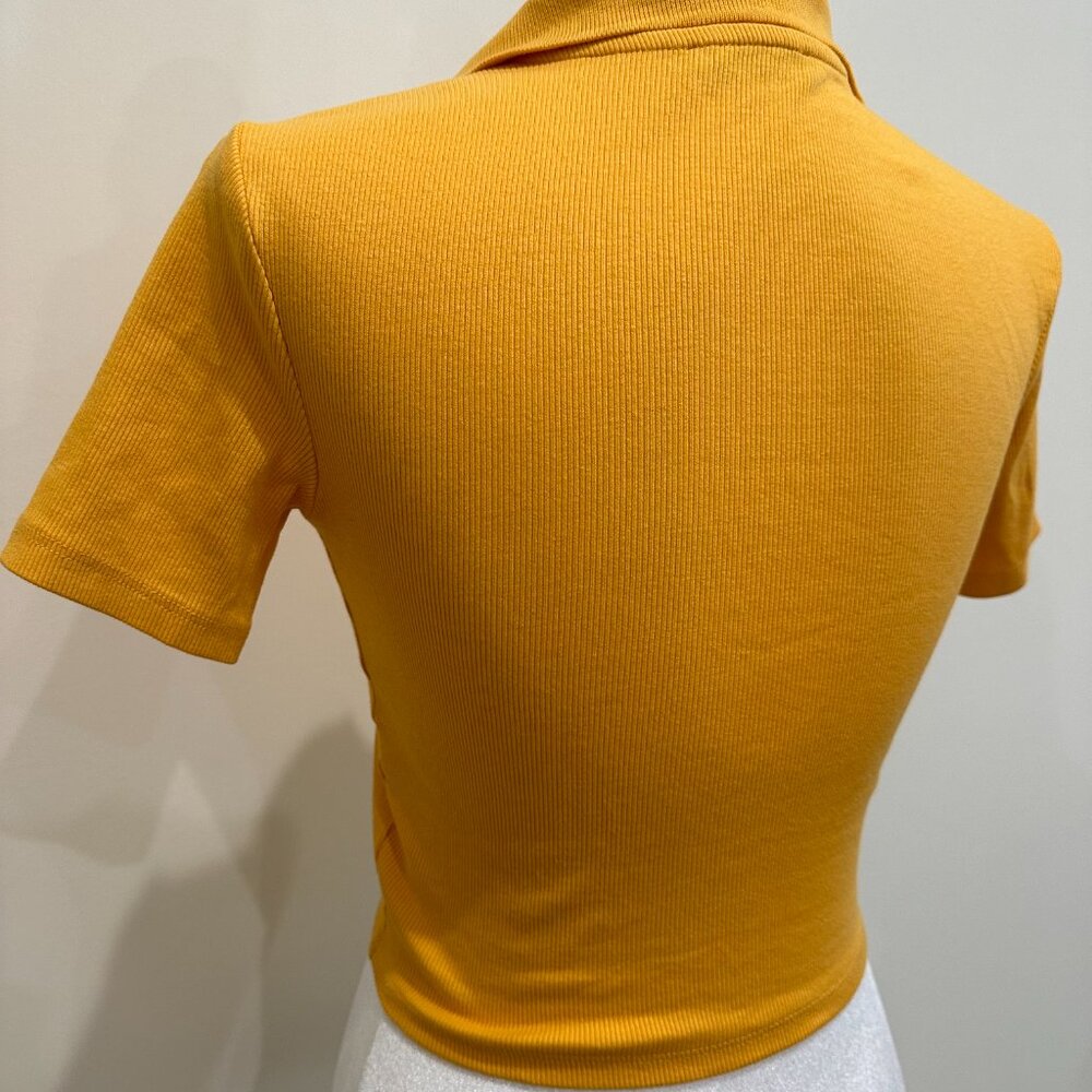 Zara Ribbed Crop Top - Picture 6 of 8